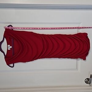 Sweet Storm Red BodyCon Thigh Length Dress Size M